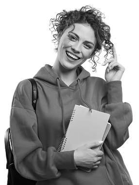 Student smiling